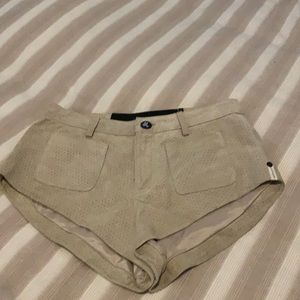 One Teaspoon Leather Shorts